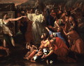The Adoration of the Golden Calf, before 1634 2 - Nicolas Poussin