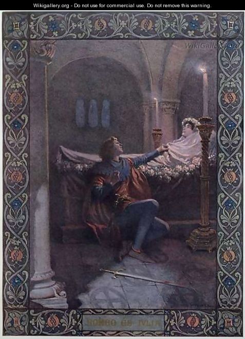 Romeo and Juliet, c.1900 - Christian August Printz