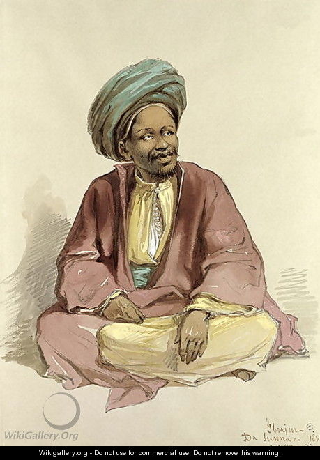Ibrahim - from Sunnar, 1856 - Amadeo Preziosi