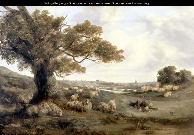 View of Norwich, 1849 - Alfred Priest
