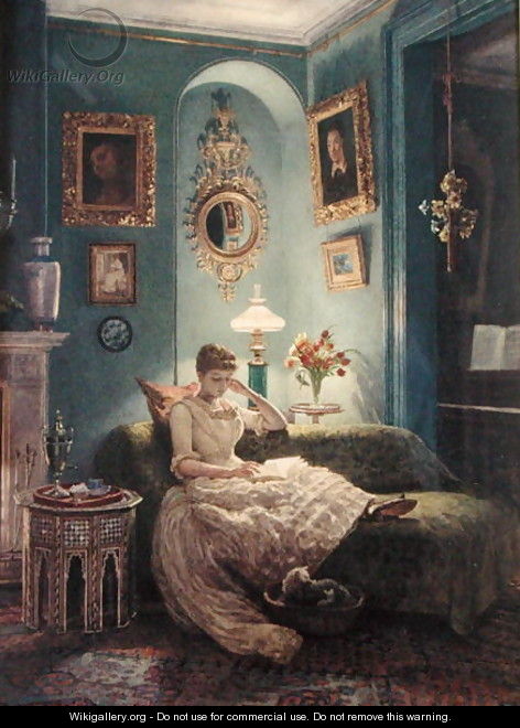 An Evening at Home, 1888 - Sir Edward John Poynter