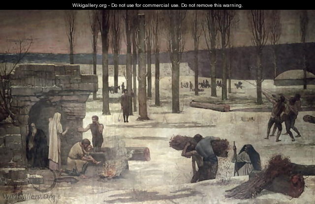 Winter, 1889-93 - Pierre-Cecile Puvis de Chavannes