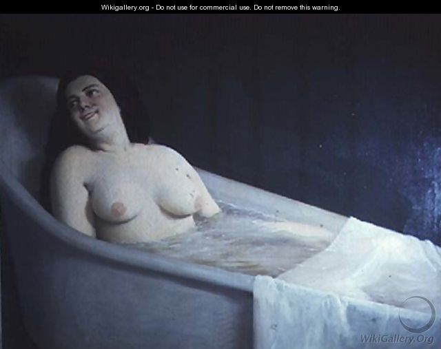 Woman surprised in her bath - Prilidiano Pueyrredon