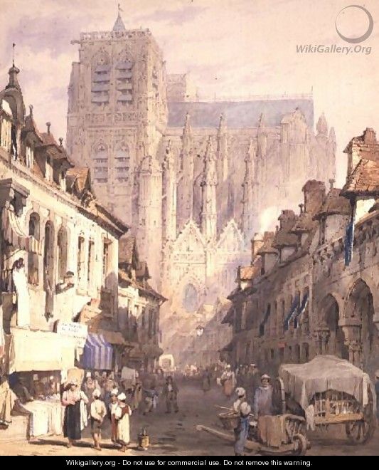 Church of St. Wolfram at Abbeville - Samuel Prout