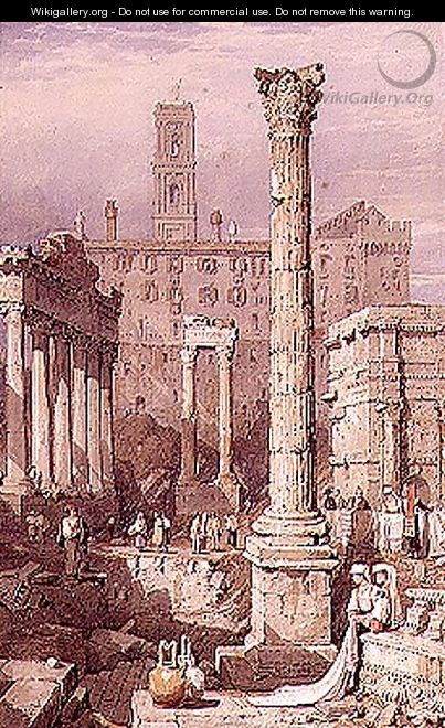 The Forum, Rome - Samuel Prout