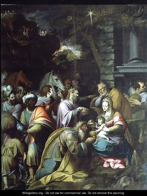 The Adoration of the Magi - Camillo Procaccini