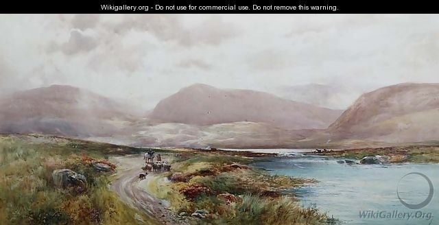 Scottish Landscape, c.1910 - Albert Procter