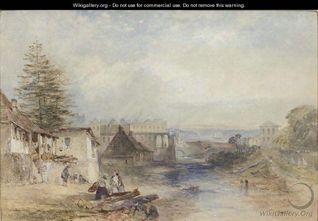 The Tank Stream, Sydney, c.1842 - John Skinner Prout