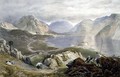 Wast Water, from The English Lake District, 1853 - James Baker Pyne