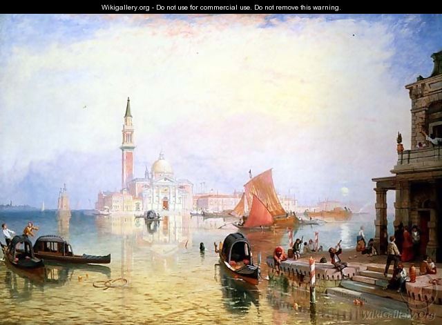 Venetian Scene - James Baker Pyne