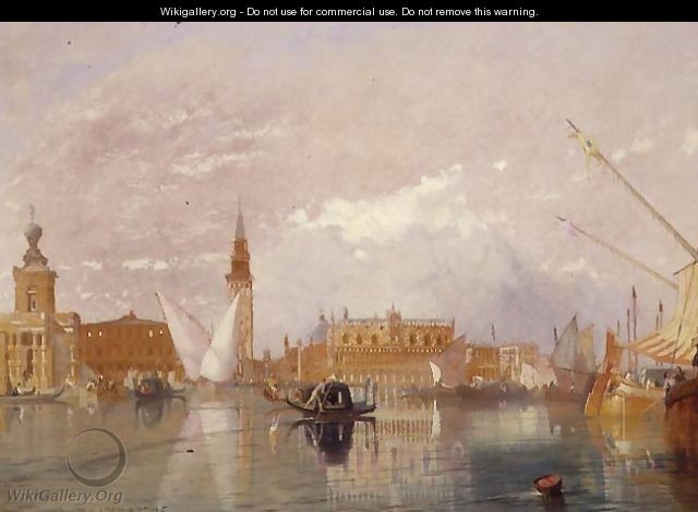 View of Venice, 1867 - James Baker Pyne
