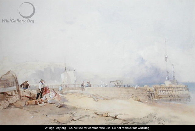 Dover Harbour, 1839 - James Baker Pyne
