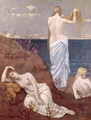 Young Girls by the Sea, before 1894 - Pierre-Cecile Puvis de Chavannes