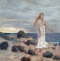 Woman by the Sea, 1887 - Pierre-Cecile Puvis de Chavannes