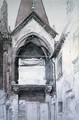 The Tomb of Cangrande I d.1329, Santa Maria Antica, Verona - John Ruskin