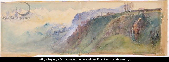 The Bernese Oberland, 1866 - John Ruskin
