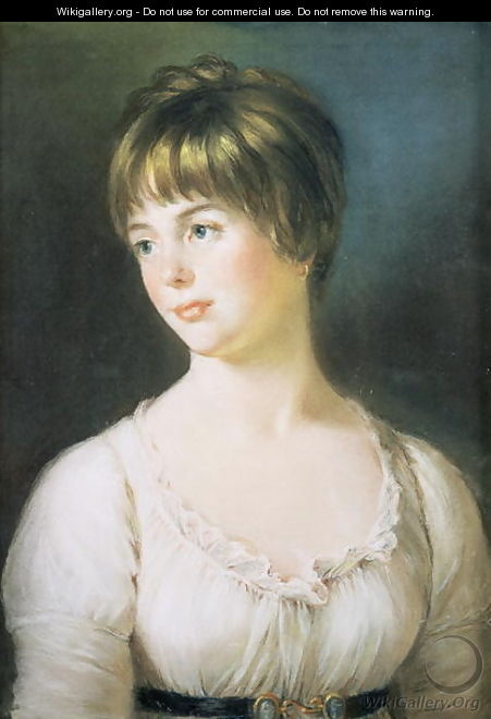 Portrait of a Young Girl, c.1780 - (attr. to) Russell, John