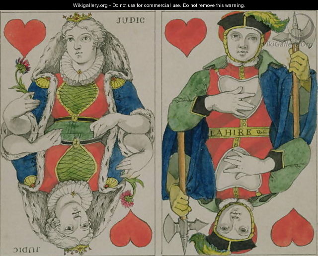 Design for playing cards, c.1810 - Philipp Otto Runge