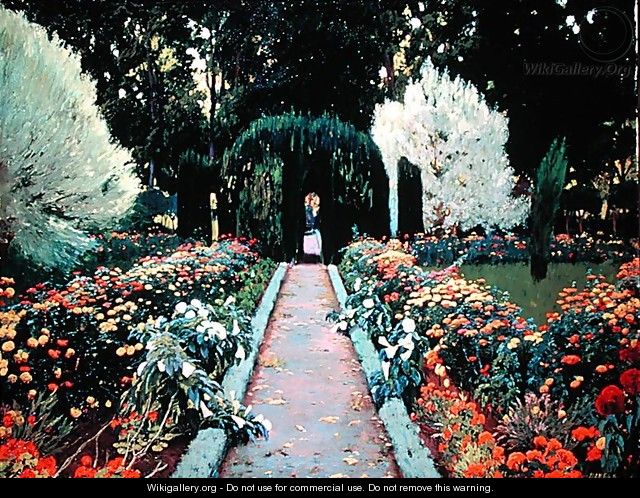 The Garden, 1908 - Santiago Rusinol i Prats