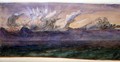 A July Thunder Cloud, Val d'Aosta, 1858 - John Ruskin