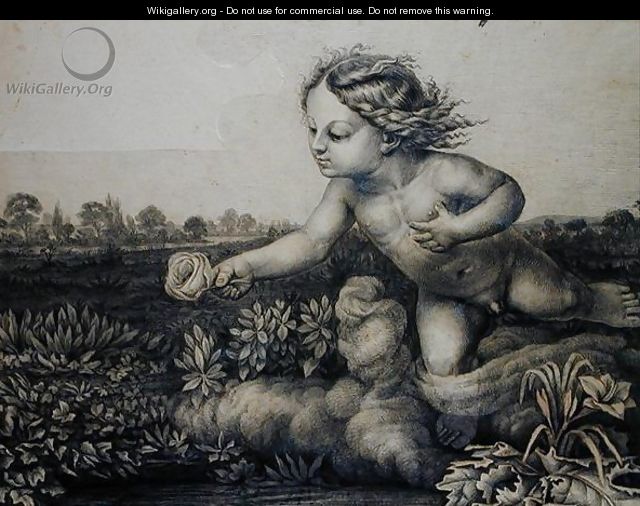 Genie with a Rose, 1809 - Philipp Otto Runge