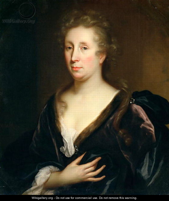 Portrait of Rachel Ruysch 1664-1750 - Rachel Ruysch