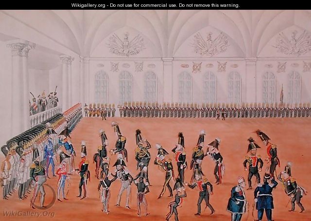 Guard Parade, 1820s - Anonymous Artist