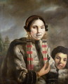 Portrait of Micoc and her Son Tootac, c.1769 - John Russell
