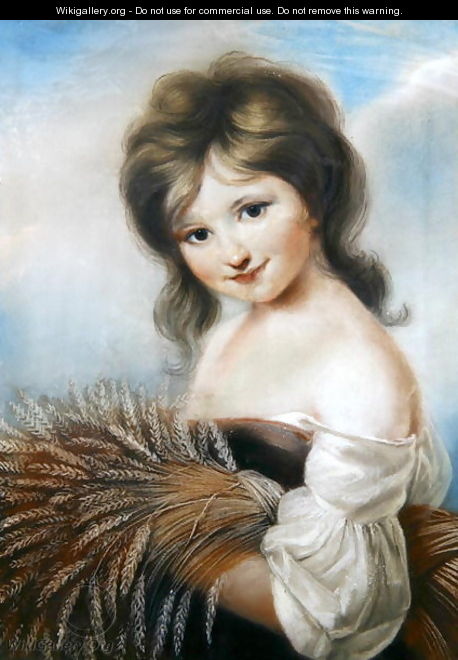 The Harvest Girl, c.1780 - John Russell