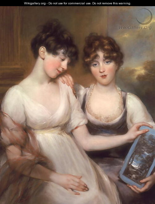 Portrait of Anne and Maria Russell, 1804 - John Russell