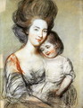 Mrs Russell and Child - John Russell