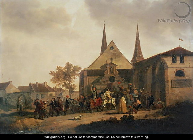 Pillage of a Church during the Revolution - Joseph Swebach-Desfontaines