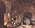 Interior of an Ironworks, c.1850-60 - Godfrey Sykes
