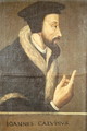 Portrait of John Calvin 1509-64 French theologian and reformer - Anonymous Artist