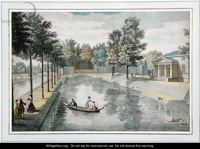 The Water Gardens at Chiswick House, London, c.1728-30 - Pieter Andreas Rysbrack