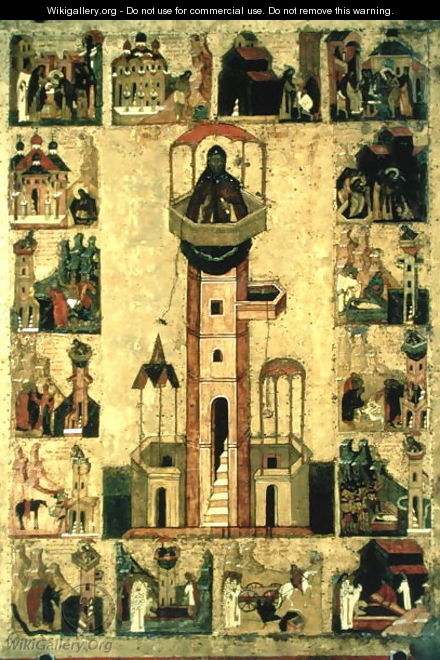 St. Simeon, 16th century - Anonymous Artist