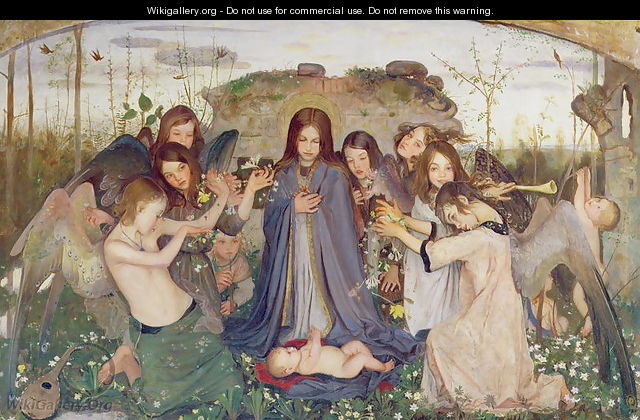 Madonna and Child with Angels, c.1925 - Mark Lancelot Symons