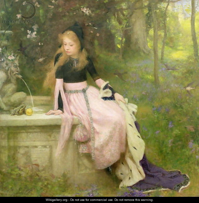 The Princess and the Frog, 1894 - William Robert Symonds