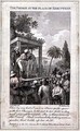 The Negroe at the Place of Execution, engraved by William Skelton, 1787 - (after) Ryley, Charles Reuben