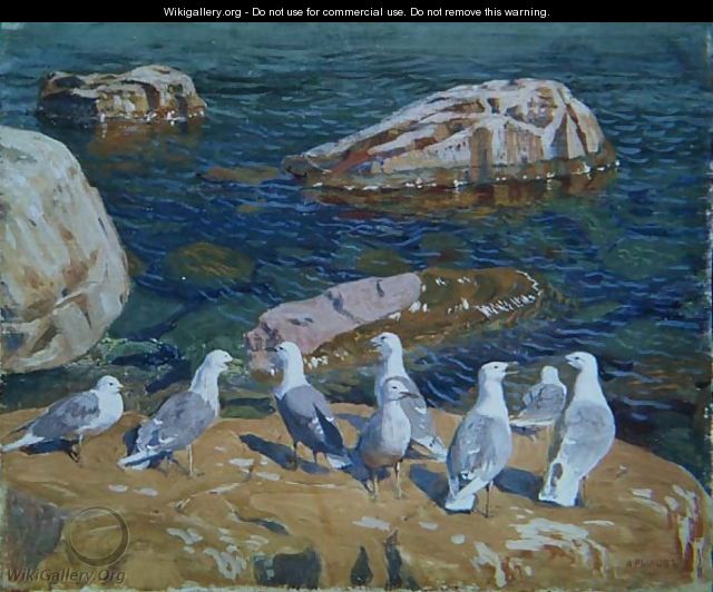 Seagulls, 1910 - Arkadij Aleksandrovic Rylov