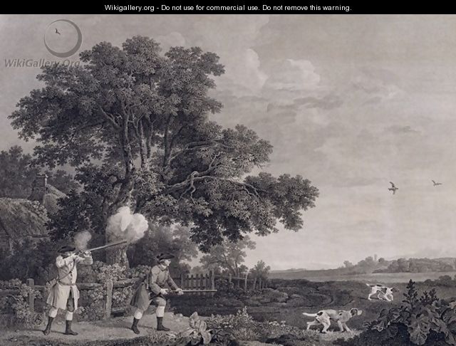 Shooting, plate 3, engraved by William Woollett 1735-85 1770 - (after) Stubbs, George