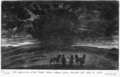 The Appearance of the Total Solar Eclipse from Haradon Hill, 11th May 1724, engraved by E. Kirkhall - (after) Stukeley, William