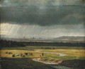 Landscape with Dresden in the Distance, 1830 - Heinrich Stuhlmann
