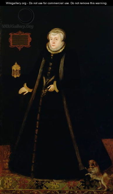 Portrait of Lady Margaret Douglas 1515-78 Countess of Lennox, after Daniel Mytens the elder c.1590-c.1648 - Rhoda Sullivan