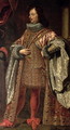 Vincenzo II Gonzaga, ruler of Mantua from 1587-1612, wearing a cloak of the Order of the Redemeer - Justus Sustermans