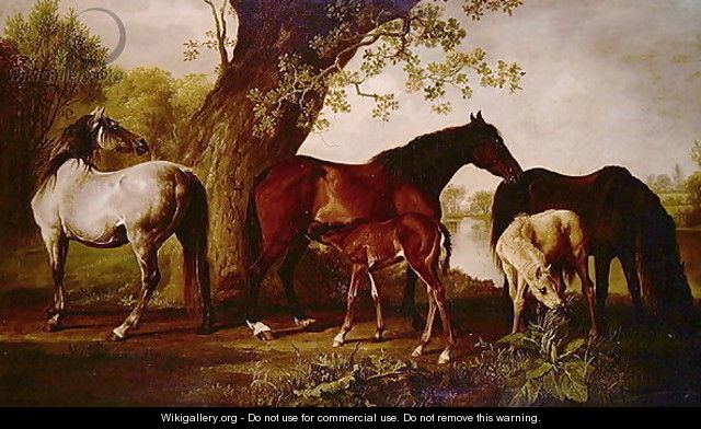 Mare and Foals - George Stubbs