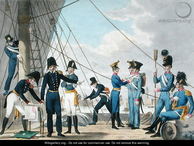 The new Imperial Royal Austrian Navy after the Napoleonic Wars, c.1820 - (after) Stubenrauch, Phillip von