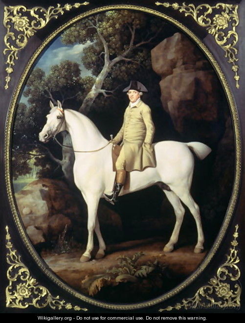 Huntsman with a Grey Hunter and Two Foxhounds: details from the Goodwood Hunting picture, 1760-61 - George Stubbs