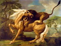 A Lion Attacking a Horse, c.1762 - George Stubbs