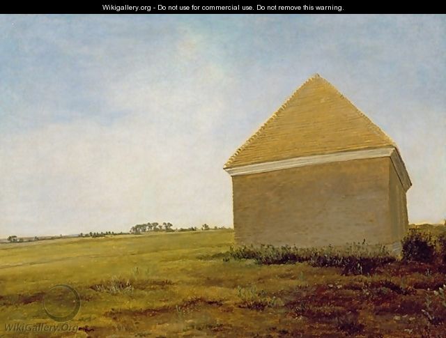 Newmarket Heath, with a Rubbing-Down House, c.1765 - George Stubbs